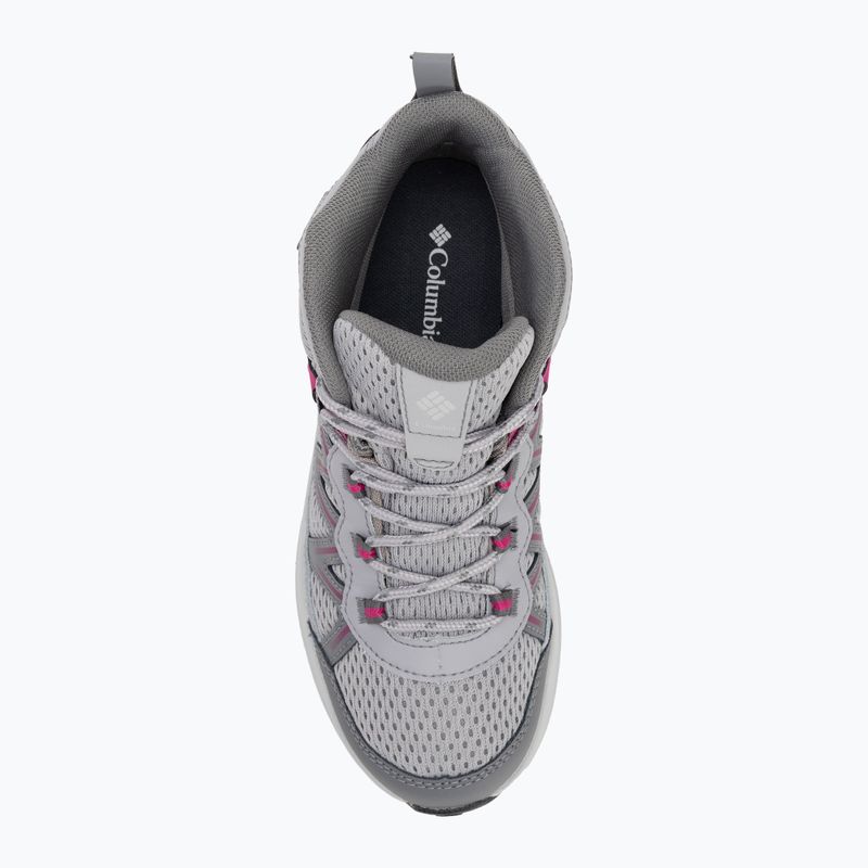 Dětské turistické boty  Columbia Youth Peakfreak Rush Mid Waterproof ti grey steel/teal 5