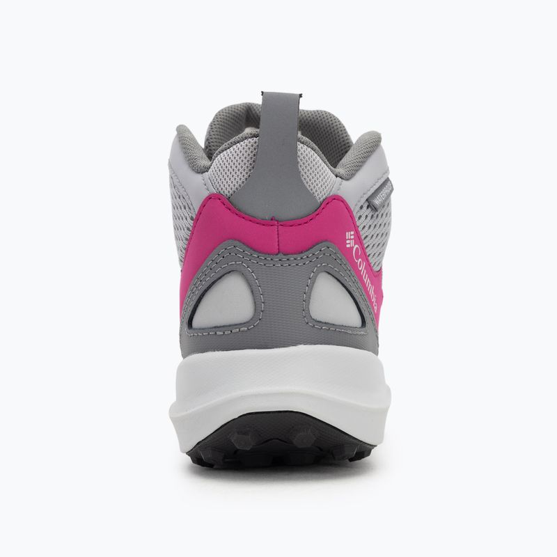 Dětské turistické boty  Columbia Youth Peakfreak Rush Mid Waterproof ti grey steel/teal 6