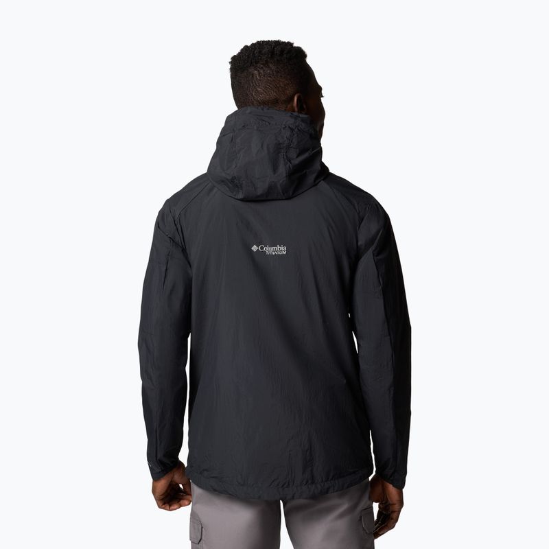 Pánská větrovka  Columbia Loop Trail II Windbreaker black 3