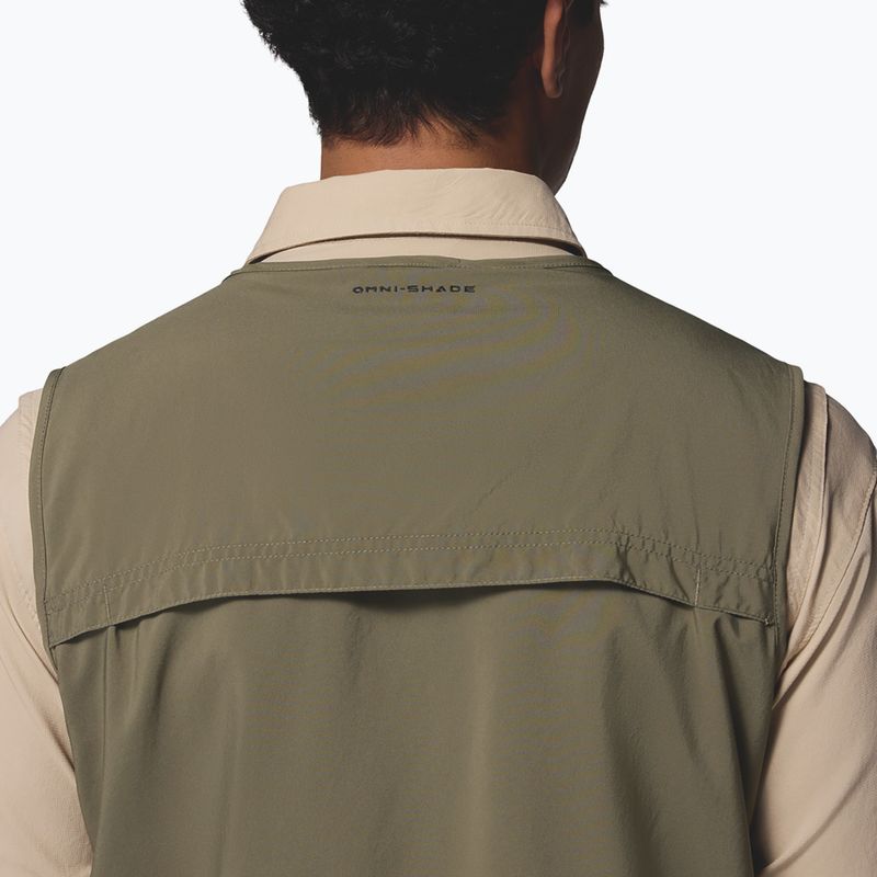 Pánská trekingová vesta Columbia Silver Ridge Utility stone green 7