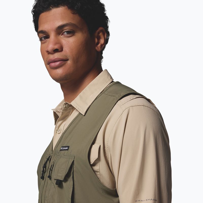 Pánská trekingová vesta Columbia Silver Ridge Utility stone green 8