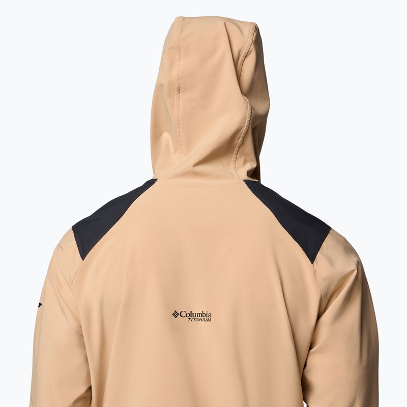 Pánská softshellová bunda  Columbia Triple Canyon Hooded canone/black 7