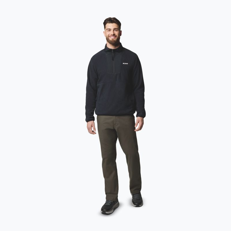 Pánská mikina Columbia Sequoia Grove Half Zip Fleece black 2