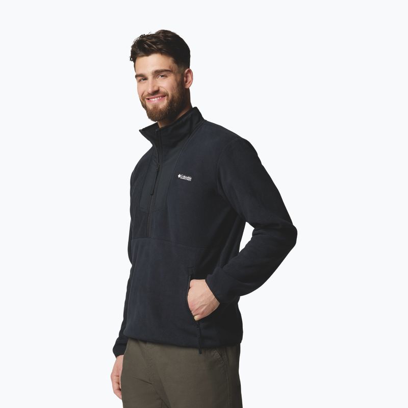 Pánská mikina Columbia Sequoia Grove Half Zip Fleece black 4