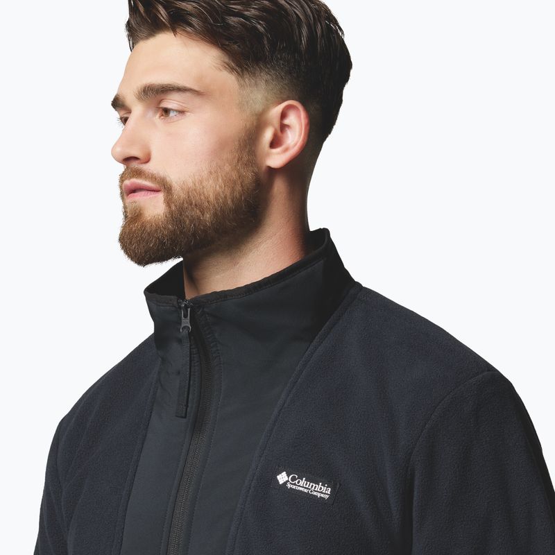 Pánská mikina Columbia Sequoia Grove Half Zip Fleece black 5