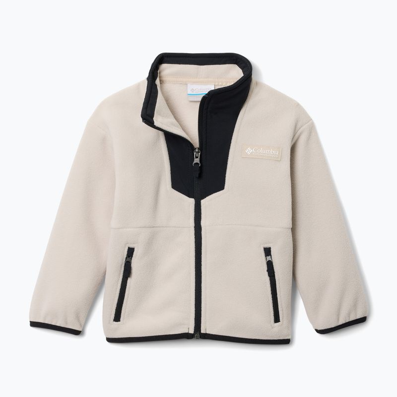 Dětská fleecová mikina Columbia Sequoia Grove Full Zip Fleece dark stone/black