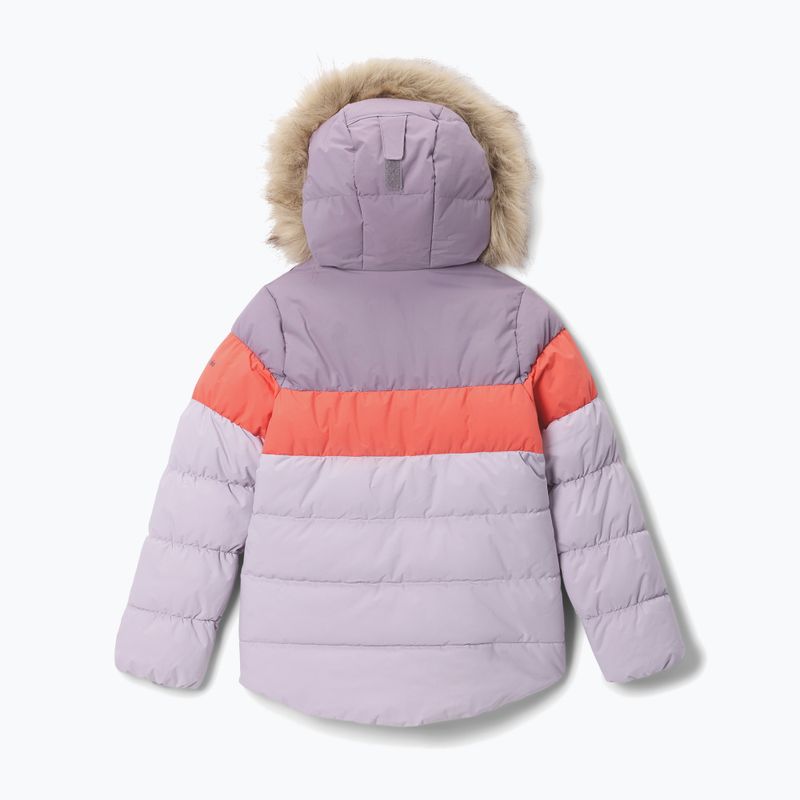 Dětská lyžařská bunda Columbia Arctic Blast III lavender pearl/zing/shale purple 2