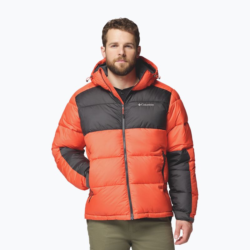 Pánská zateplená bunda Columbia Pike Lake II Hooded zing/shark