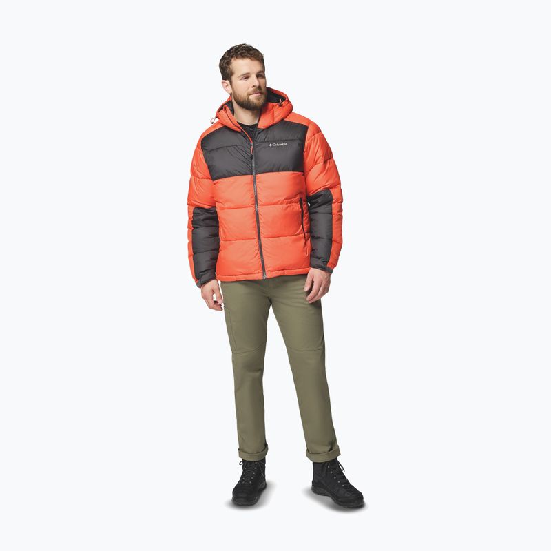 Pánská zateplená bunda Columbia Pike Lake II Hooded zing/shark 2