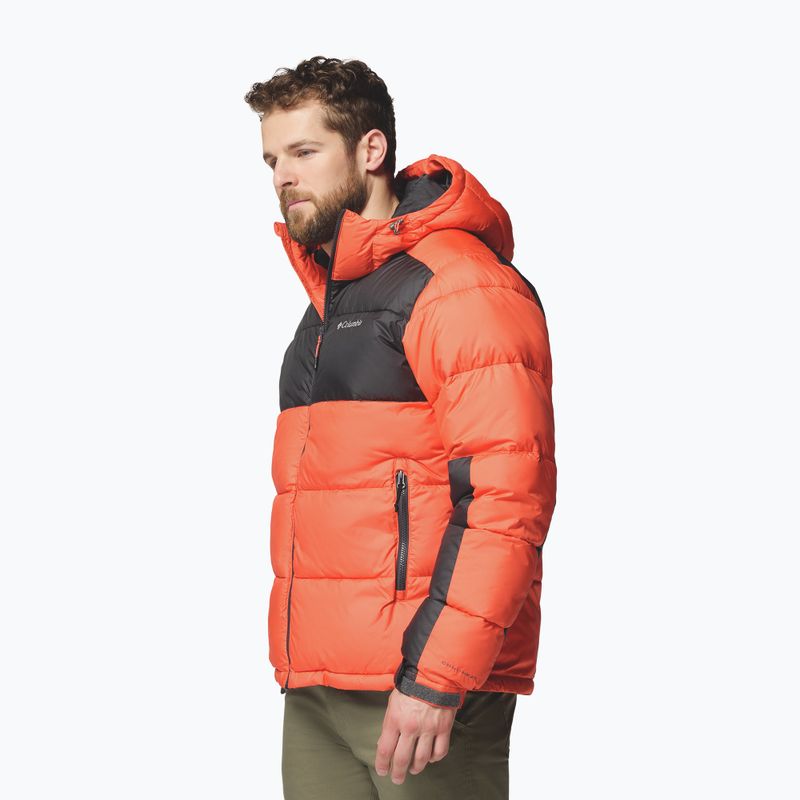 Pánská zateplená bunda Columbia Pike Lake II Hooded zing/shark 4