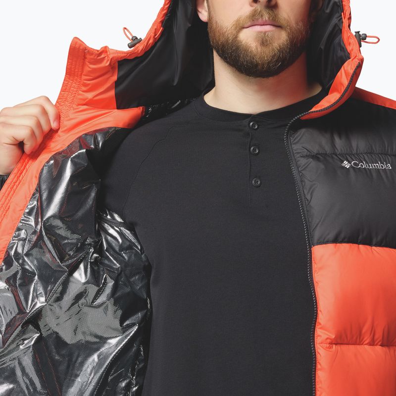 Pánská zateplená bunda Columbia Pike Lake II Hooded zing/shark 9