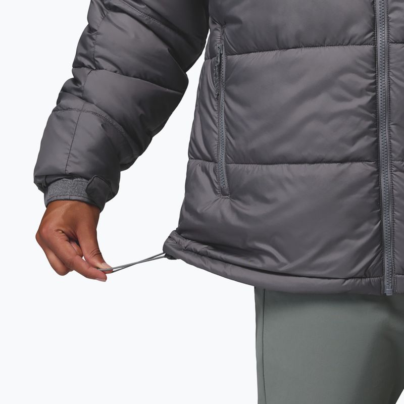 Pánská zateplená bunda Columbia Pike Lake II Hooded city grey 9
