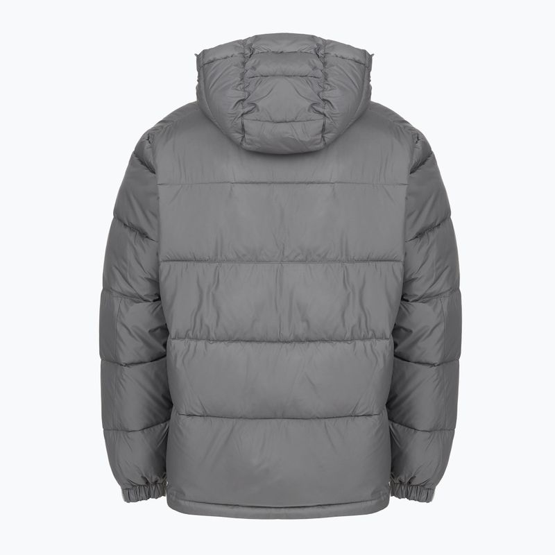 Pánská zateplená bunda Columbia Pike Lake II Hooded city grey 2