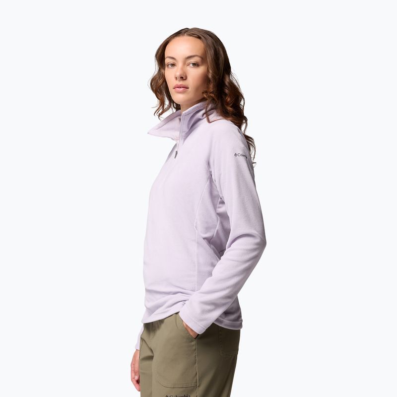 Dámská fleecová mikina Columbia Glacial IV 1/2 Zip lavender pearl 4