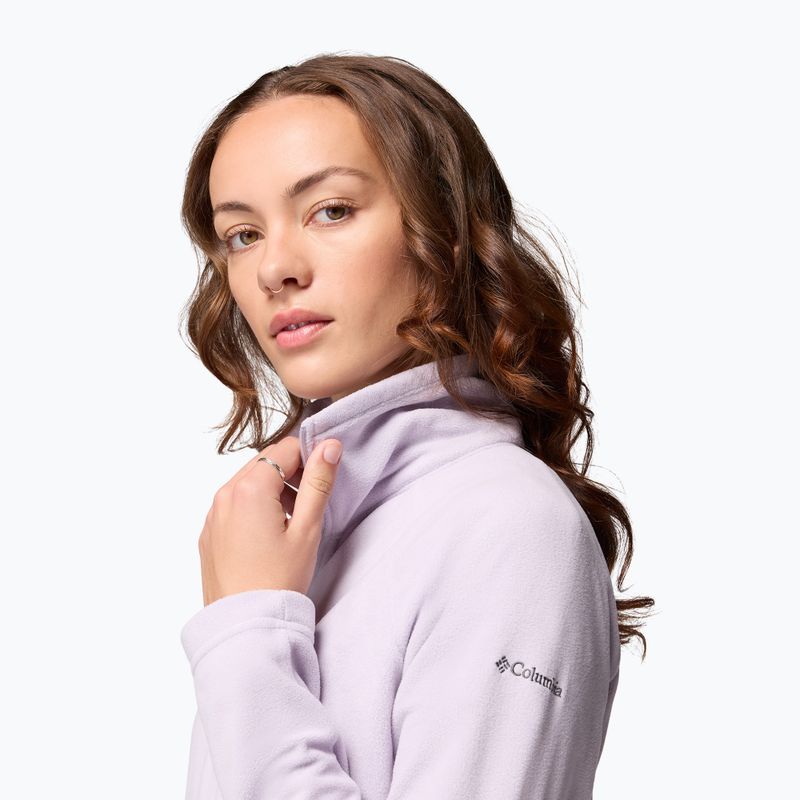 Dámská fleecová mikina Columbia Glacial IV 1/2 Zip lavender pearl 5