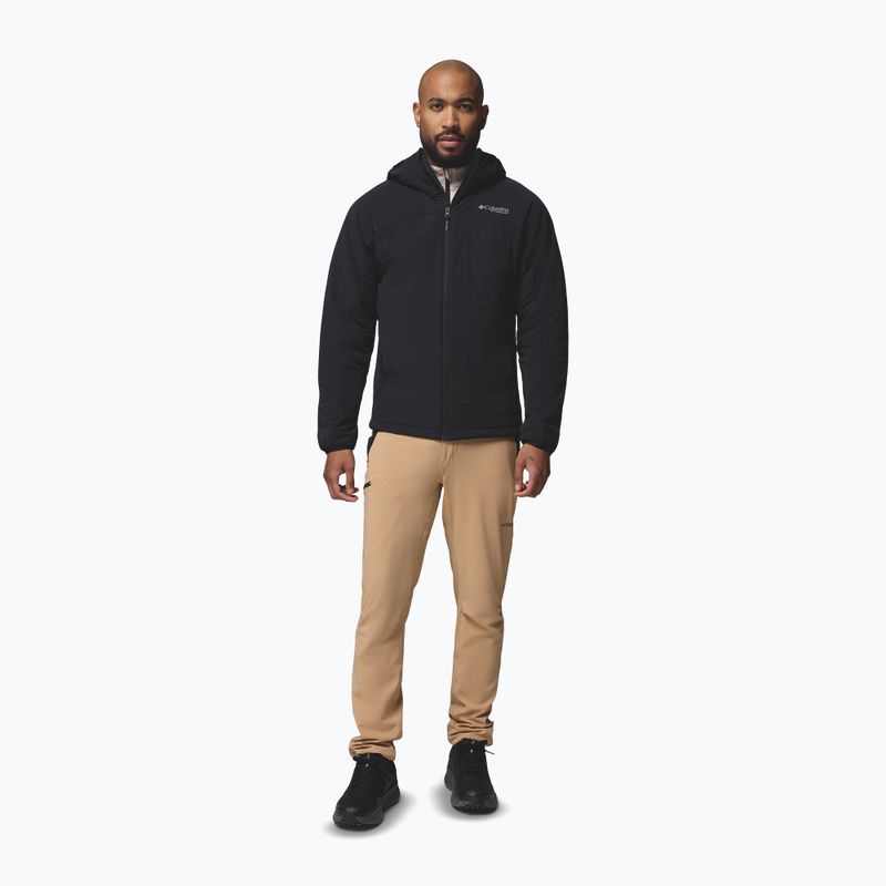 Pánská zateplená bunda Columbia Silver Leaf Lite Hooded black 2