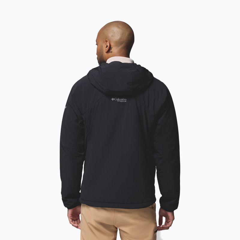 Pánská zateplená bunda Columbia Silver Leaf Lite Hooded black 3