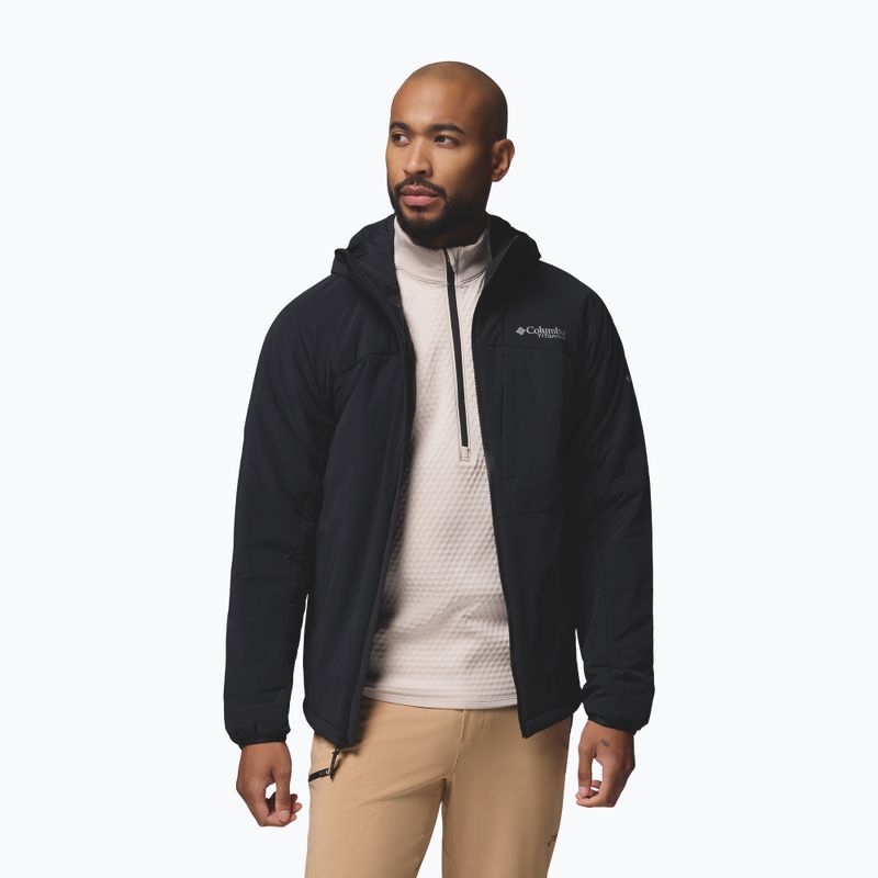 Pánská zateplená bunda Columbia Silver Leaf Lite Hooded black 5