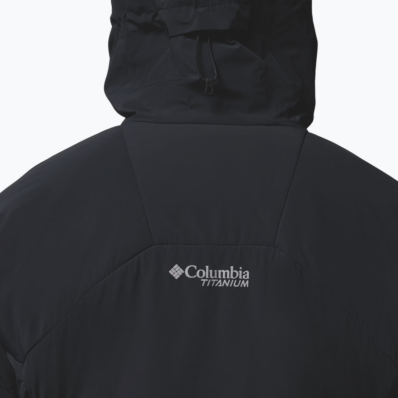 Pánská zateplená bunda Columbia Silver Leaf Lite Hooded black 8