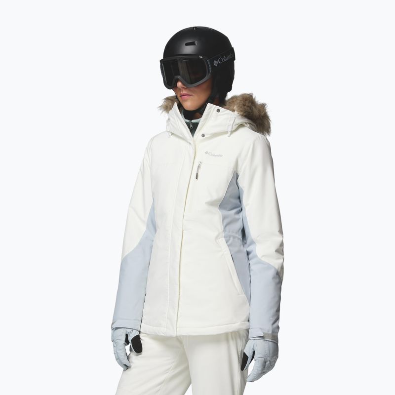 Dámská lyžařská bunda Columbia Ava Alpine II Ins sea salt/cirrus grey 4