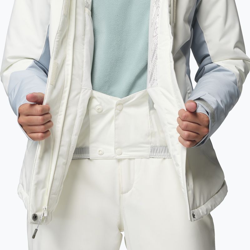 Dámská lyžařská bunda Columbia Ava Alpine II Ins sea salt/cirrus grey 11