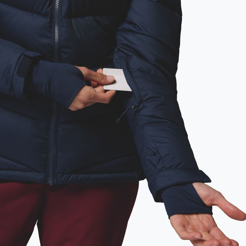 Dámská lyžařská bunda Columbia Abbott Peak II Ins collegiate navy/rich wine/eraser pink 6