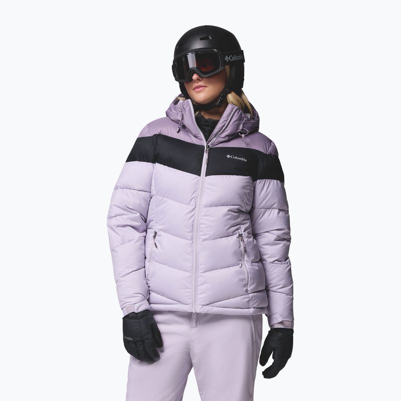 Dámská lyžařská bunda Columbia Abbott Peak II Ins lavender pearl/shale purple/black