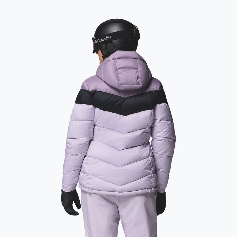 Dámská lyžařská bunda Columbia Abbott Peak II Ins lavender pearl/shale purple/black 3