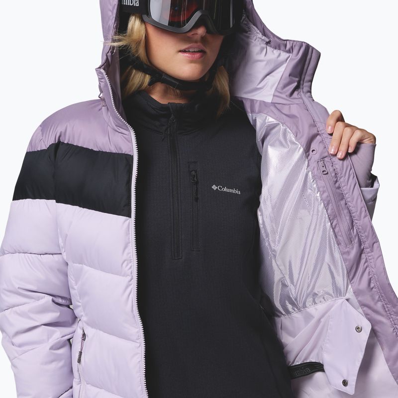 Dámská lyžařská bunda Columbia Abbott Peak II Ins lavender pearl/shale purple/black 8