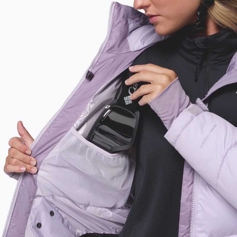 Dámská lyžařská bunda Columbia Abbott Peak II Ins lavender pearl/shale purple/black 9