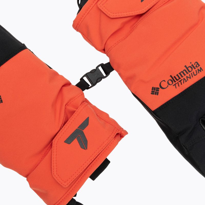 Pánské trekingové rukavice Columbia PowBound zing/black 4