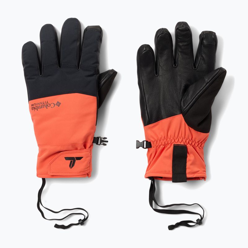 Pánské trekingové rukavice Columbia PowBound zing/black