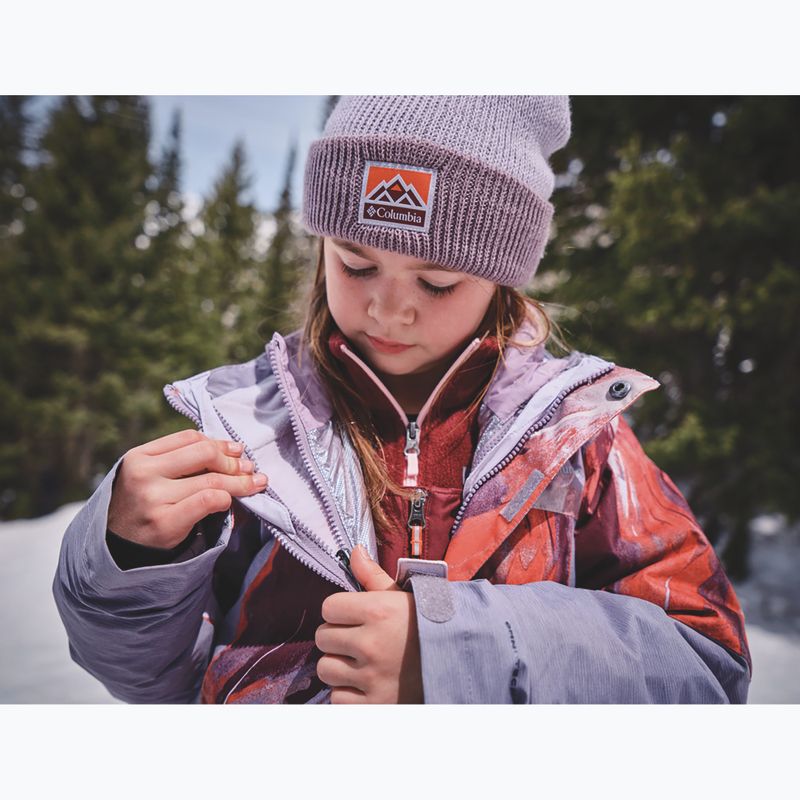 Dětská fleecová mikina Columbia Benton Springs Fleece rich wine 4