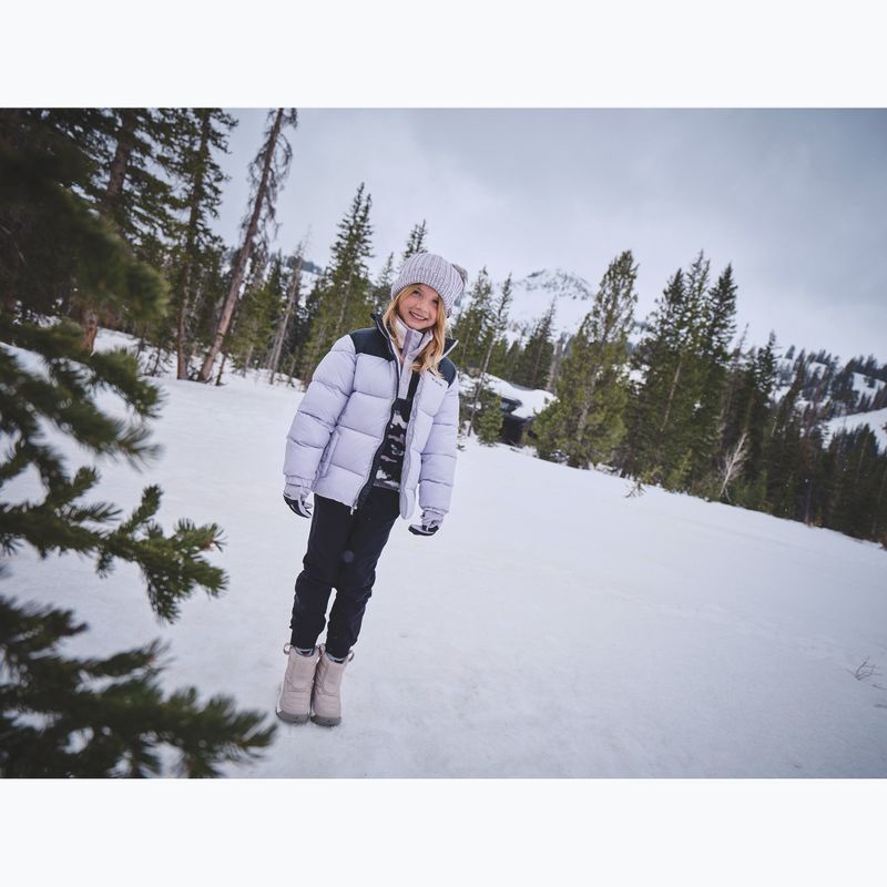 Dětská fleecová mikina Columbia Helvetia II Printed Half Snap Fleece shale purple sisters/lavender pearl 5