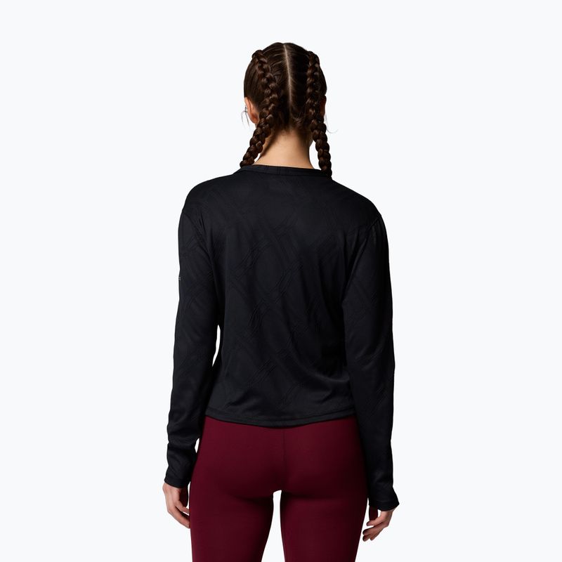 Dámské trekkingové tričko Longsleeve Columbia Granite Point Crew black 3