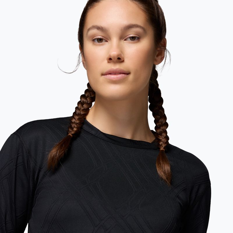 Dámské trekkingové tričko Longsleeve Columbia Granite Point Crew black 5