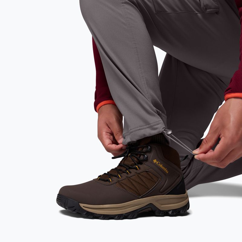 Pánské trekingové kalhoty Columbia Tech Trail Utility Winter city grey 9