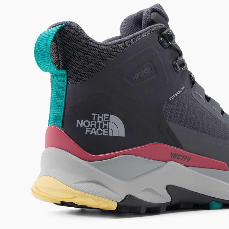 Dámská trekingová obuv The North Face Vectiv Exploris Mid Futurelight šedá NF0A4T2V0Z11 7