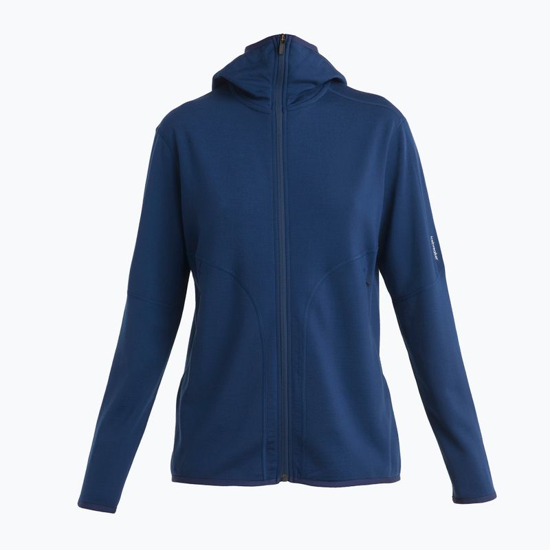 Dámská lyžařská bunda Icebreaker Merino 560 Realfleece Elemental II royal navy 4