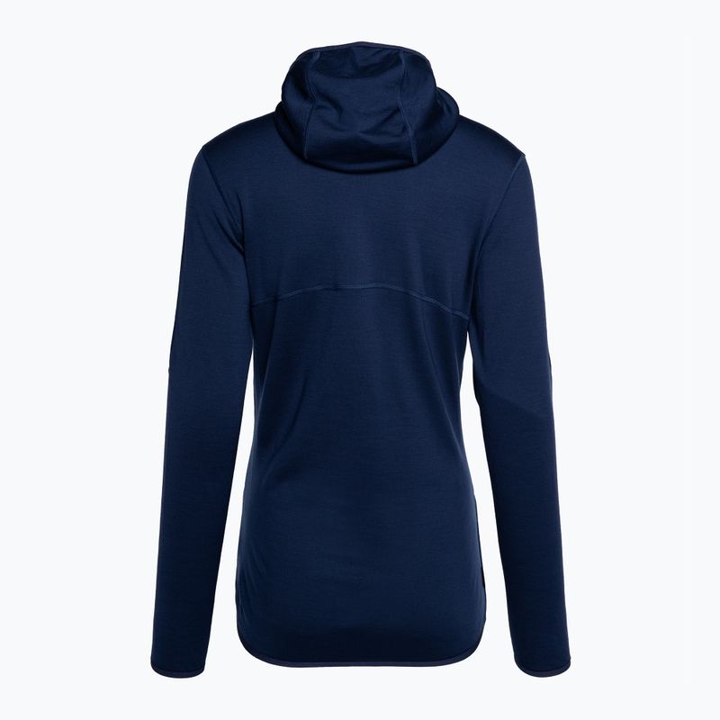 Dámská lyžařská bunda Icebreaker Merino 560 Realfleece Elemental II royal navy 2