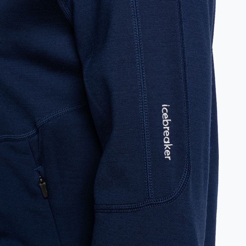 Dámská lyžařská bunda Icebreaker Merino 560 Realfleece Elemental II royal navy 3