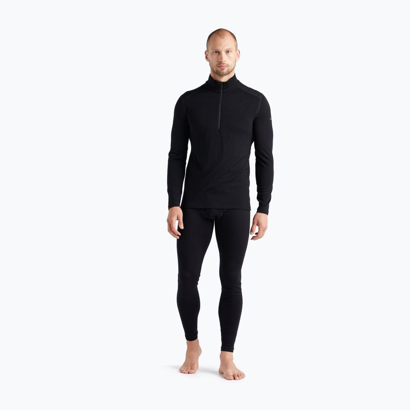 Pánská termo mikina icebreaker 260 Tech LS Half Zip black 2