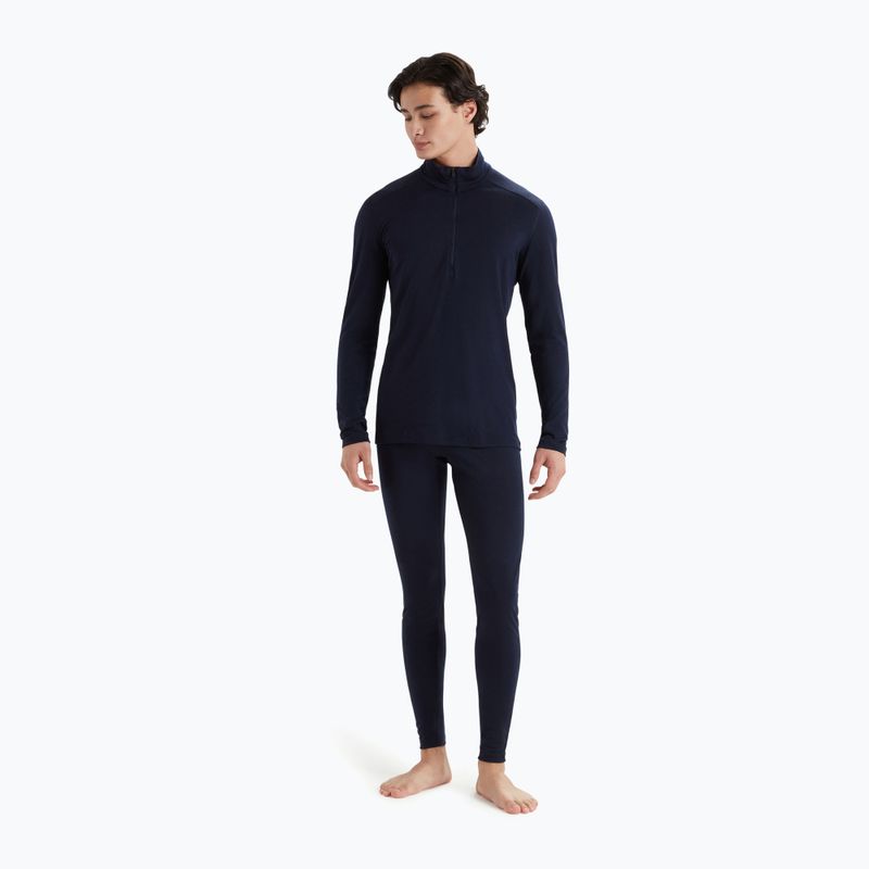 Pánská termoregulační mikina icebreaker Merino 200 Oasis Half Zip midnight navy 2