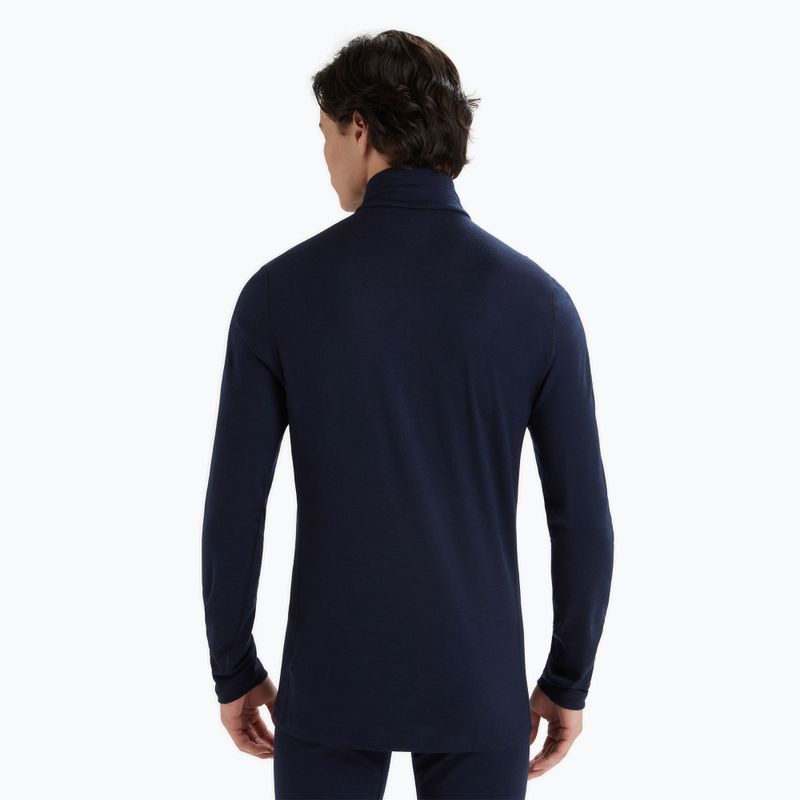Pánská termoregulační mikina icebreaker Merino 200 Oasis Half Zip midnight navy 3