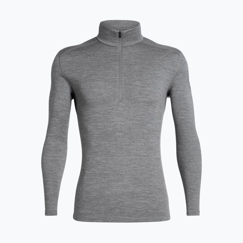 Pánská termo mikina icebreaker 260 Tech LS Half Zip gritstone heather 7