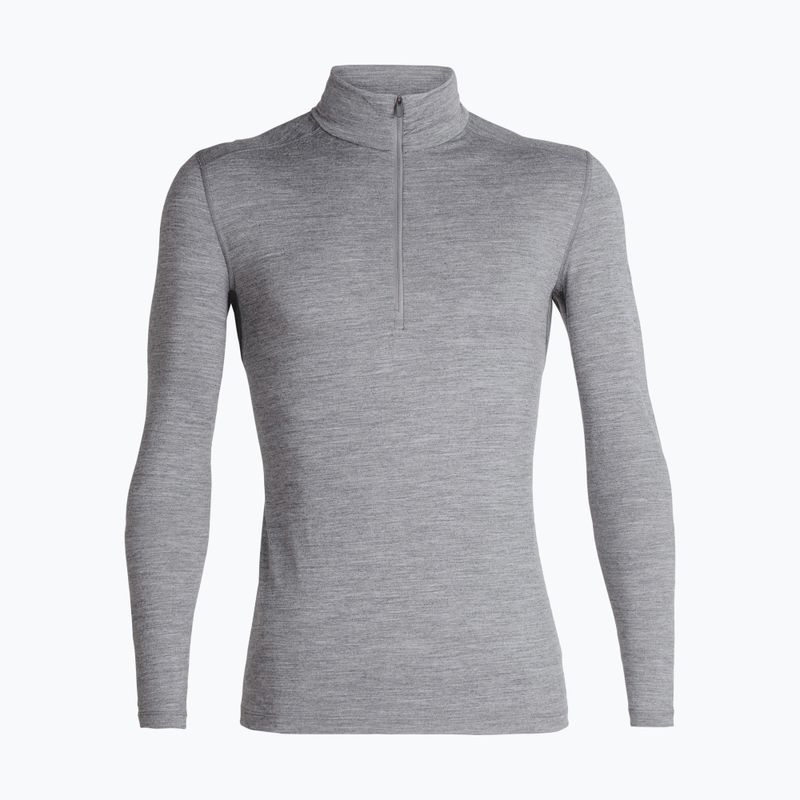 Pánská termo mikina icebreaker Merino 200 Oasis Half Zip gritstone heather 6