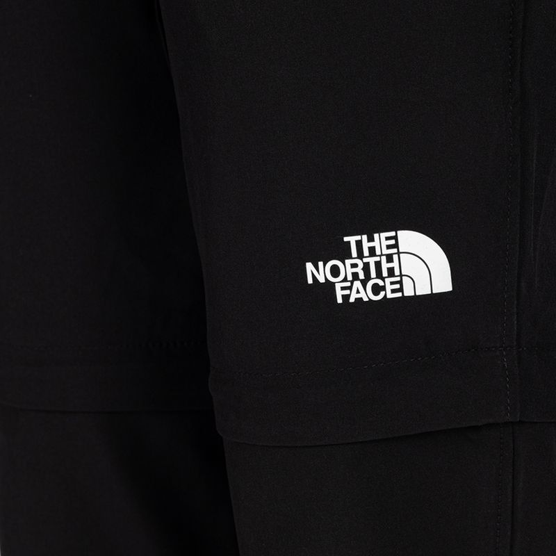 Dětské trekové kalhoty The North Face Exploration Convertible černé NF0A7R12JK31 4