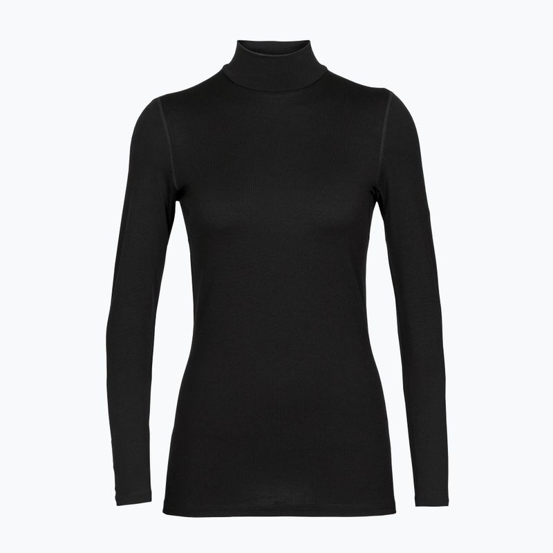 Dámská termoakční mikina icebreaker 260 Tech Turtleneck black 6