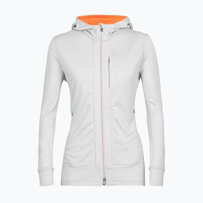 Icebreaker dámská trekingová mikina Quantum III LS Zip Hood white IB0A59JW5521 9