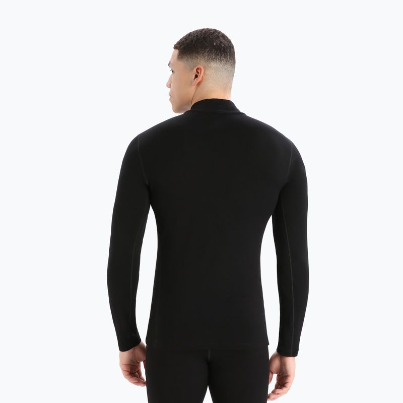 Pánská termoakční mikina icebreaker 260 Tech Turtleneck black 2